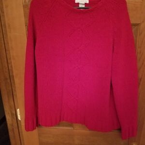 Women's Red Sweater